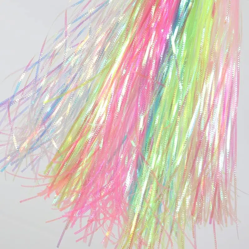 

ANGLER DREAM Fly Tying Materials Crystal Flash 18 Bags/ 12bags
