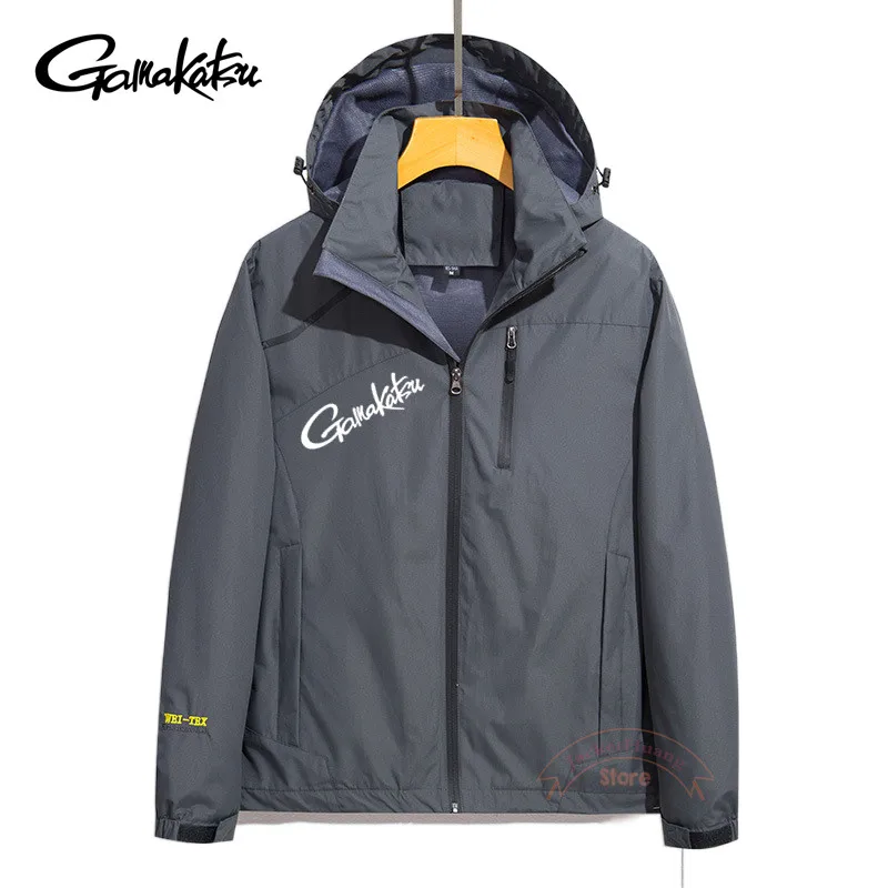

Spring and Autumn Thin Fishing Charge Coat Men's Windproof, Waterproof, and Breathable Jacket Large Mountaineering Fishing Suit