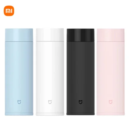 Бутылка воды из нержавеющей стали Xiaomi mijia 350 мл, 190 г, бутылка термическая с клапаном, мини-copo, бутылка для воды, iso