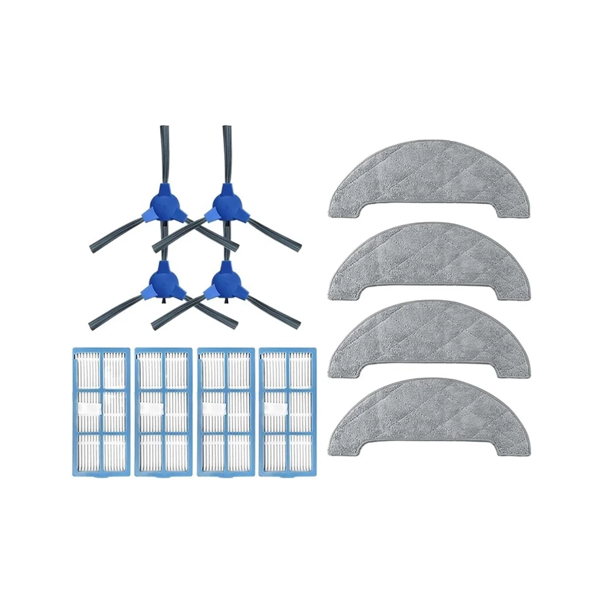 Запасная часть пылесоса для робота G9070 основная щетка боковая фильтр Hepa накладка