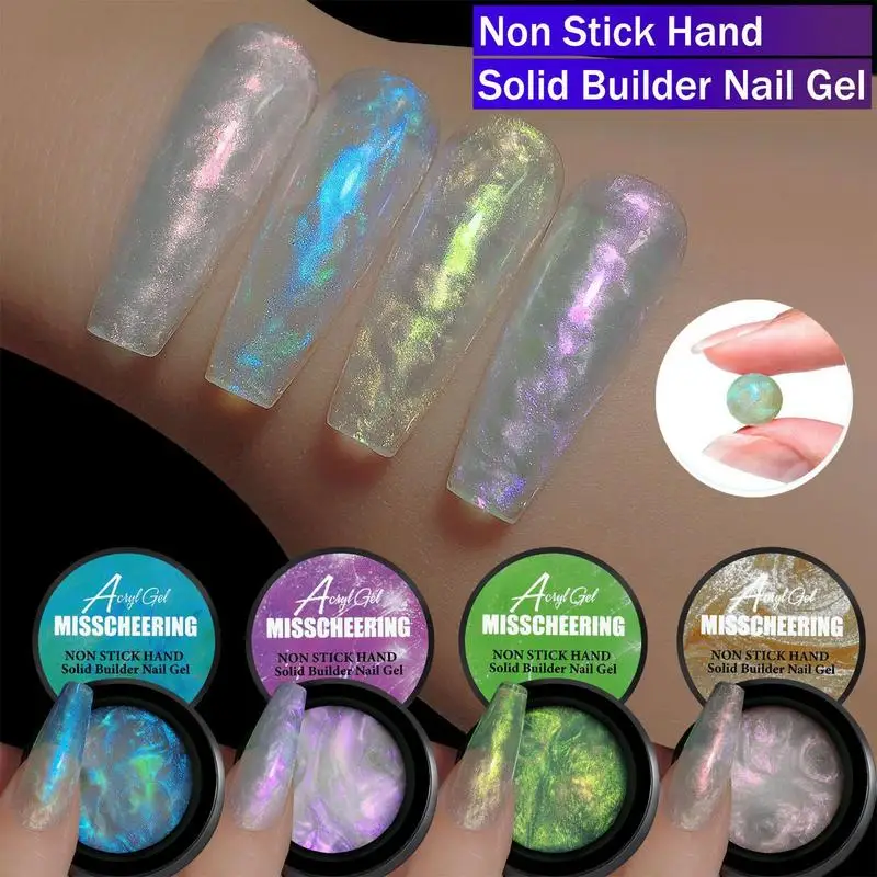 

Non-Sticky Gel Solid Building Gel Long-Lasting DIY Nail Art Nail Art UV Light Cured Building Gel For Nails Gel Manicure Art