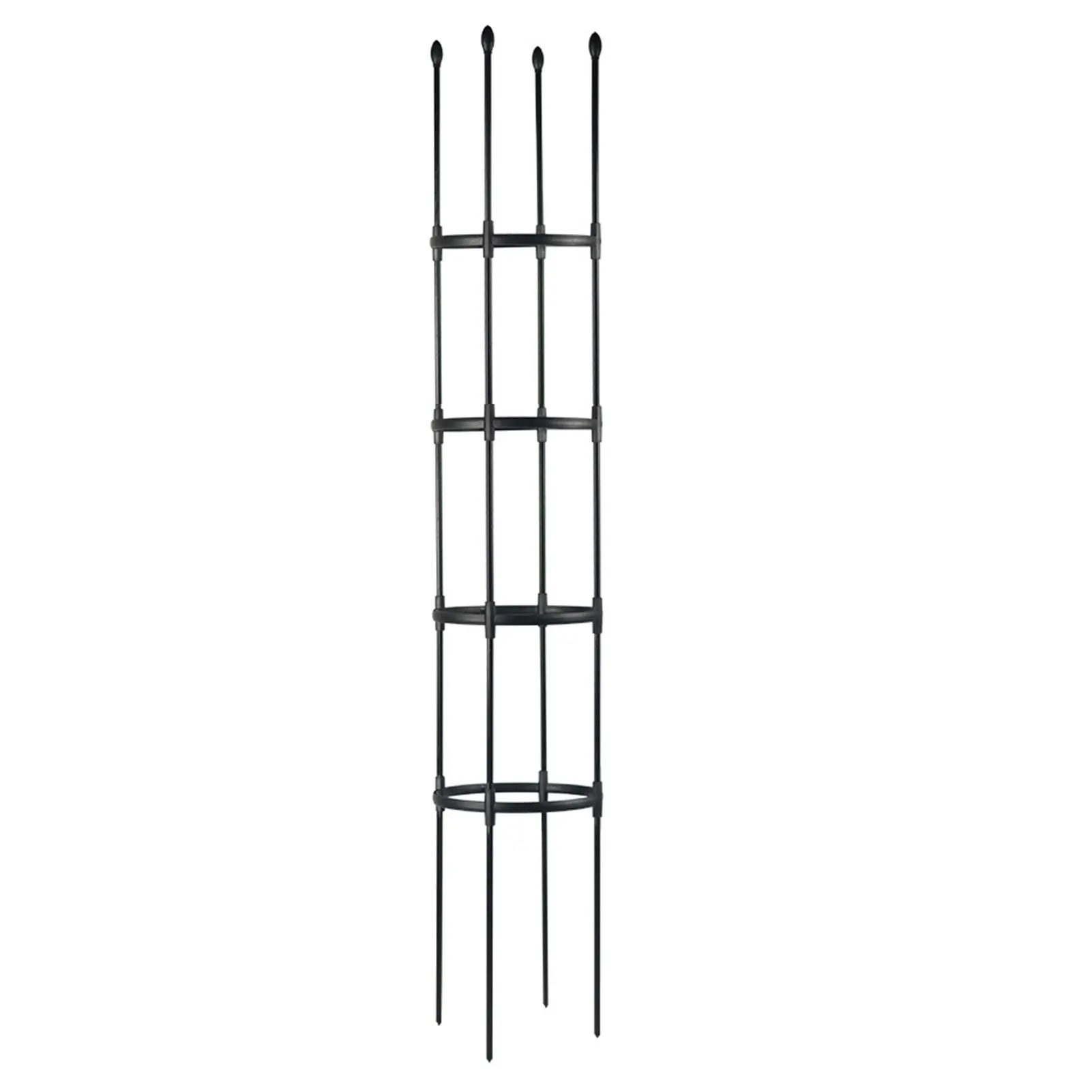 

Garden Obelisk Metal Trellis Plant Cage And Flower Support For Climbing Plants Rustproof Arch PE PP Coating Steel Frame For