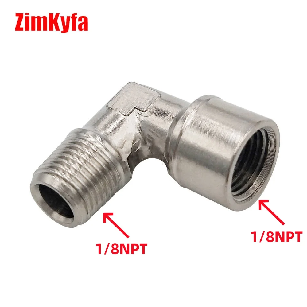 

Соединитель NPT 1/8 из нержавеющей стали, фитинги с углом 90 градусов