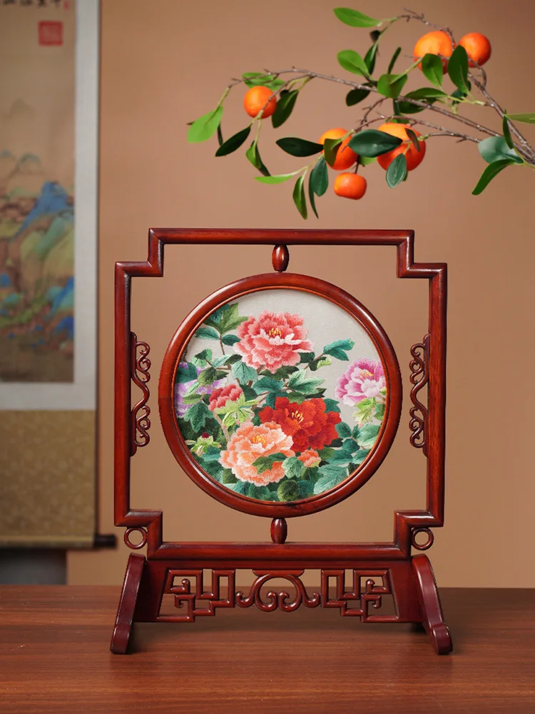 Украшение для спальни Китайская вышивка Декор дома декоративные фигурки подарок