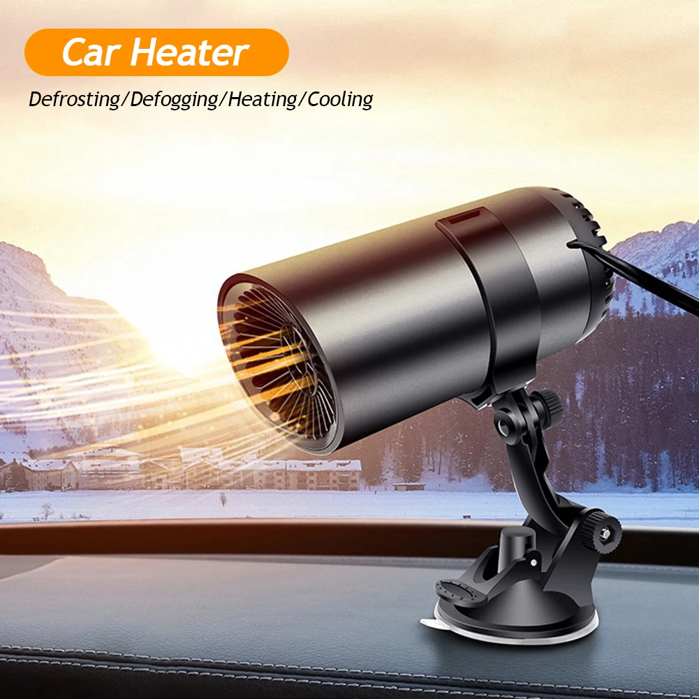 

Electric Portabale Heater for Auto Car Heater Car Warm Air Blower Electric Fan Windshield Defogging Demister Defroster Car 12V