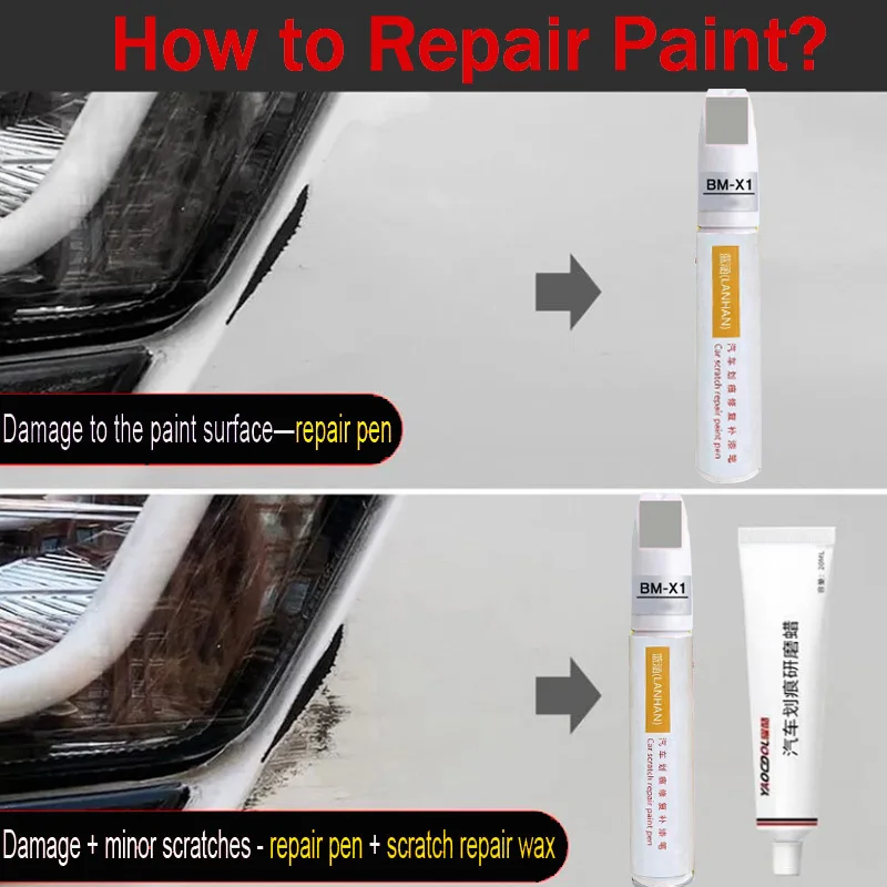 Ручка для ремонта краски MG GS Ruiteng инструмент Бирмингем оранжевый Бог туман серый