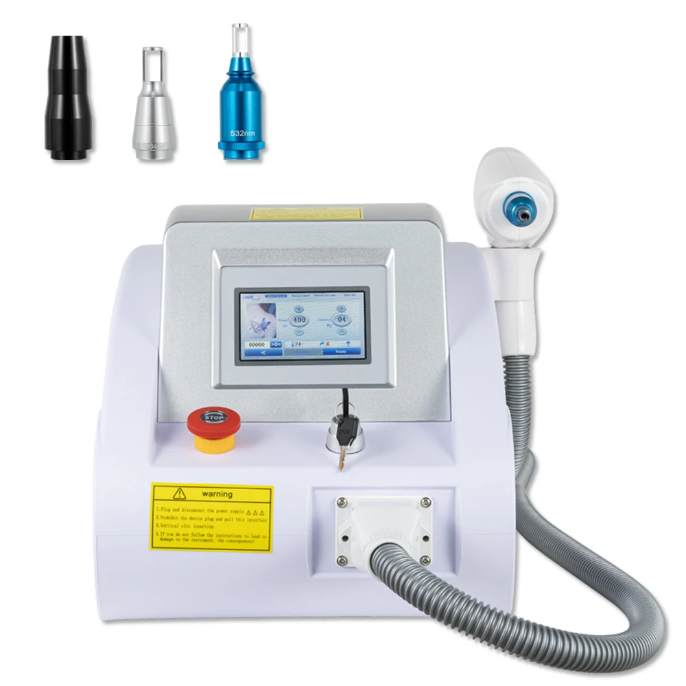 

All Skin Use Beauty Salon Q Switched Picosecond Nd Yag Laser 1320 1064 532nm Tattoo Removal For Peeling Carbon And Pigmentation