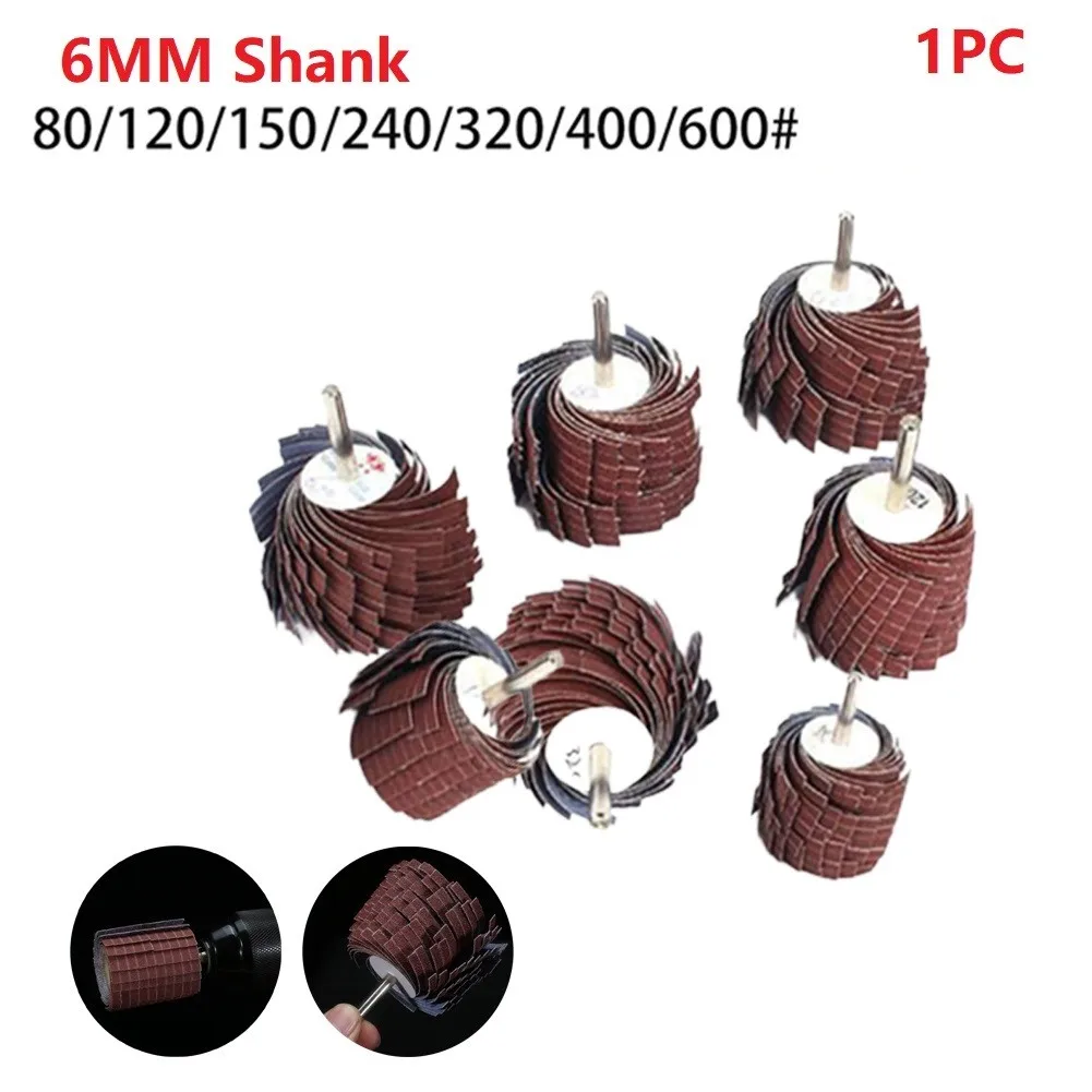 1 Pc Grinding Wheel 35*45*6mm Mounted Abrasive Sanding Cloth Wire Striping Grinding Wheel Grinding And Polishing Tools