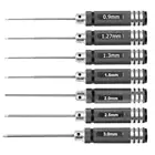 1 шт. 0,91,271,31,52,02,53,0 мм белый стальной шестигранный набор инструментов для радиоуправляемого вертолета дрона самолета инструмент для ремонта модели самолета