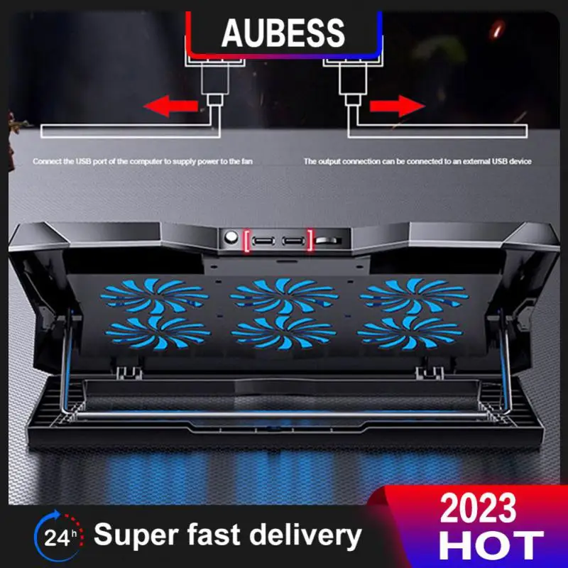 

Mobile Phone Cooler Notebook Radiator Sixth Gear Height Adjustment Computer Radiator Exhaust Fan Bracket Computer Bracket