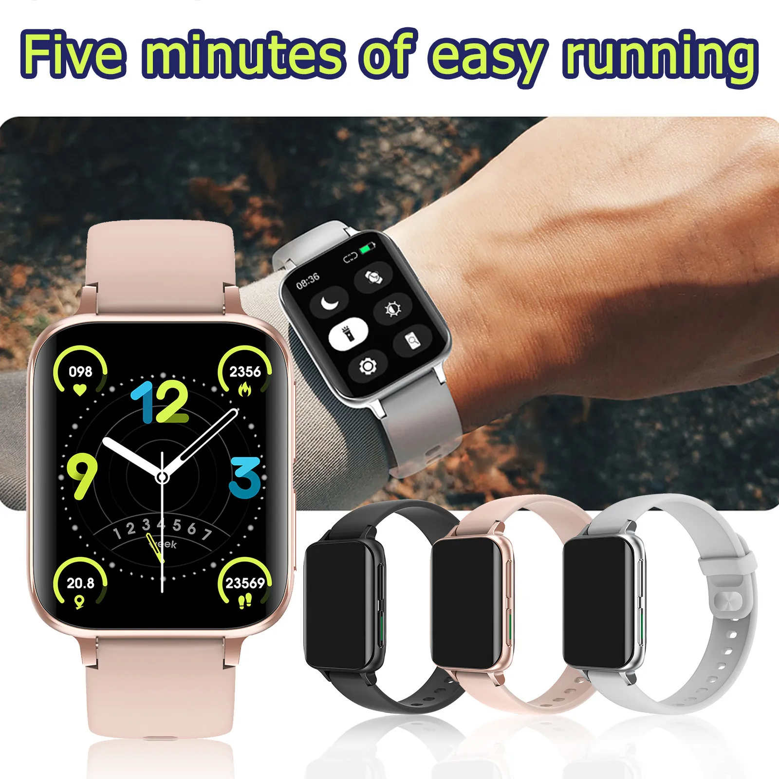 

Free Shipping CARPRIE Dt93 Bluetooth Call Smart Bracelet Blood Pressure Blood Oxygen Sports Watch Impermeable Reloj inteligente