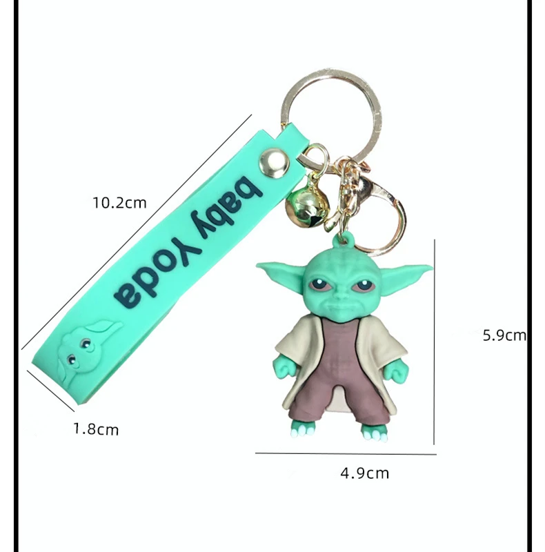 Брелок для ключей в виде мультяшного героя из мультфильма Звездные войны - купить