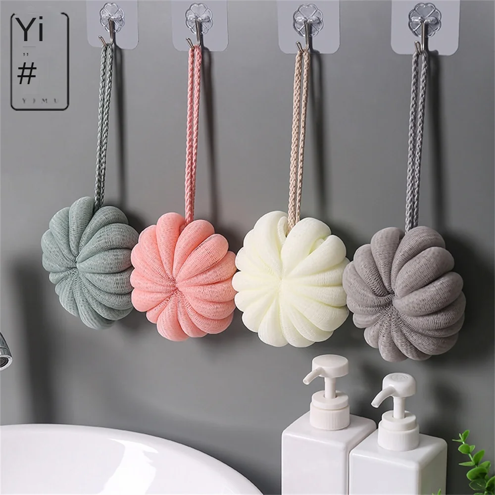 

50g Easy To Bubble Soft Shower Mesh Japanese Bath Ball Skin Clean Tool Bath Flower Bathroom Accessory Adult Hanging Rich Foam