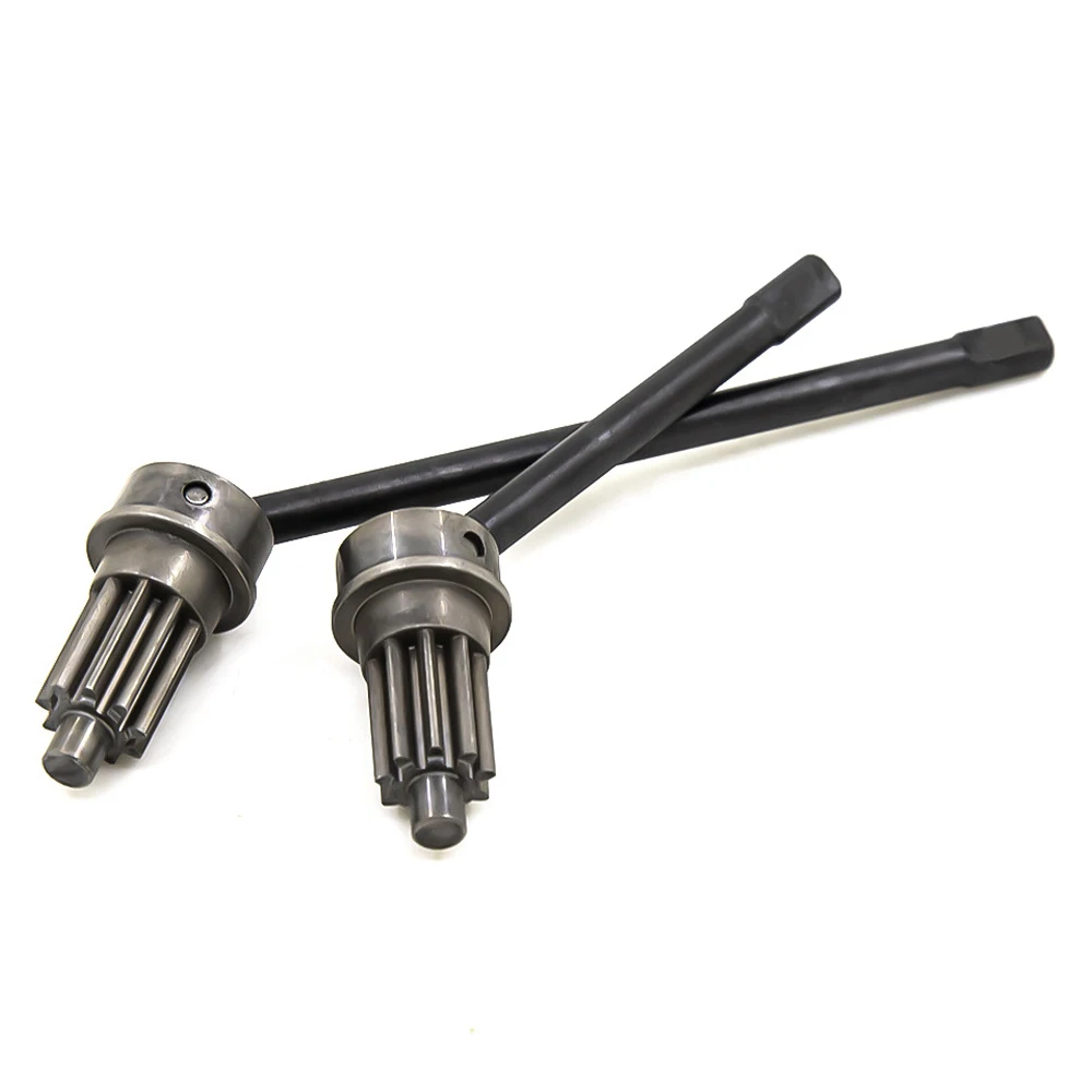 

2Pcs/Set Stainless Steel Front Axle CVD Drive Shaft Shafts 93.5mm 67mm For 1:10 1/10 TRX TRX 4 TRX -4 TRX 6 RC Car