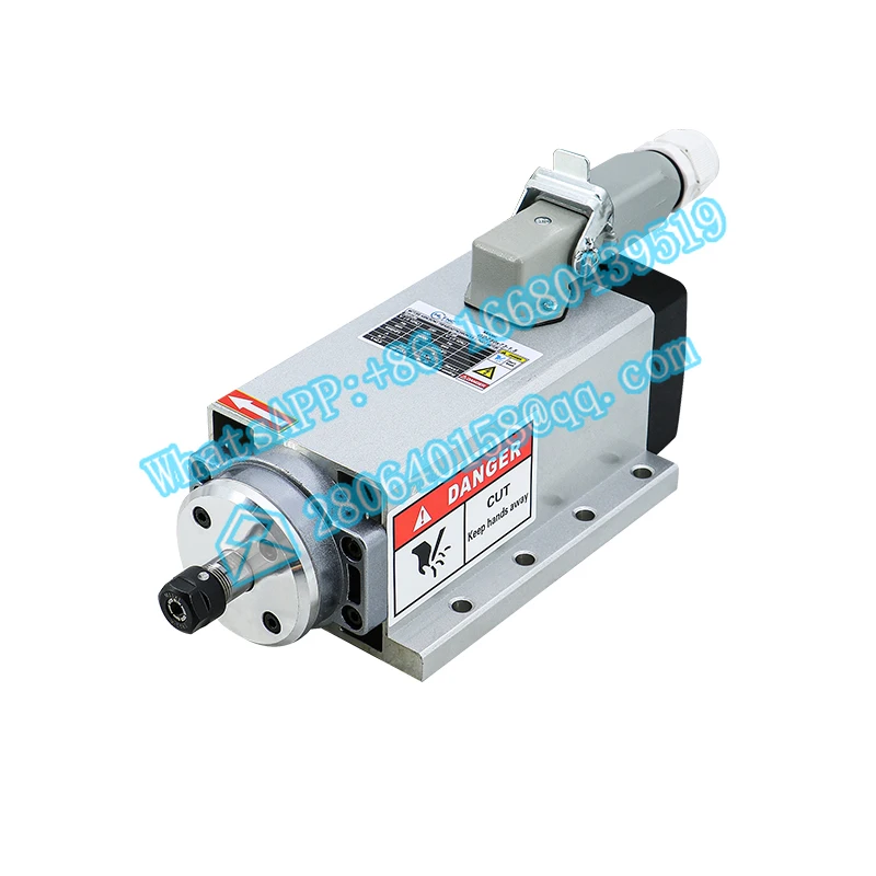 

HLTNC milling machine spindle motor 2200w 2.2kw 220v 380v High speed 24000rpm 400hz air cooling spindle with ER20 chuck collet