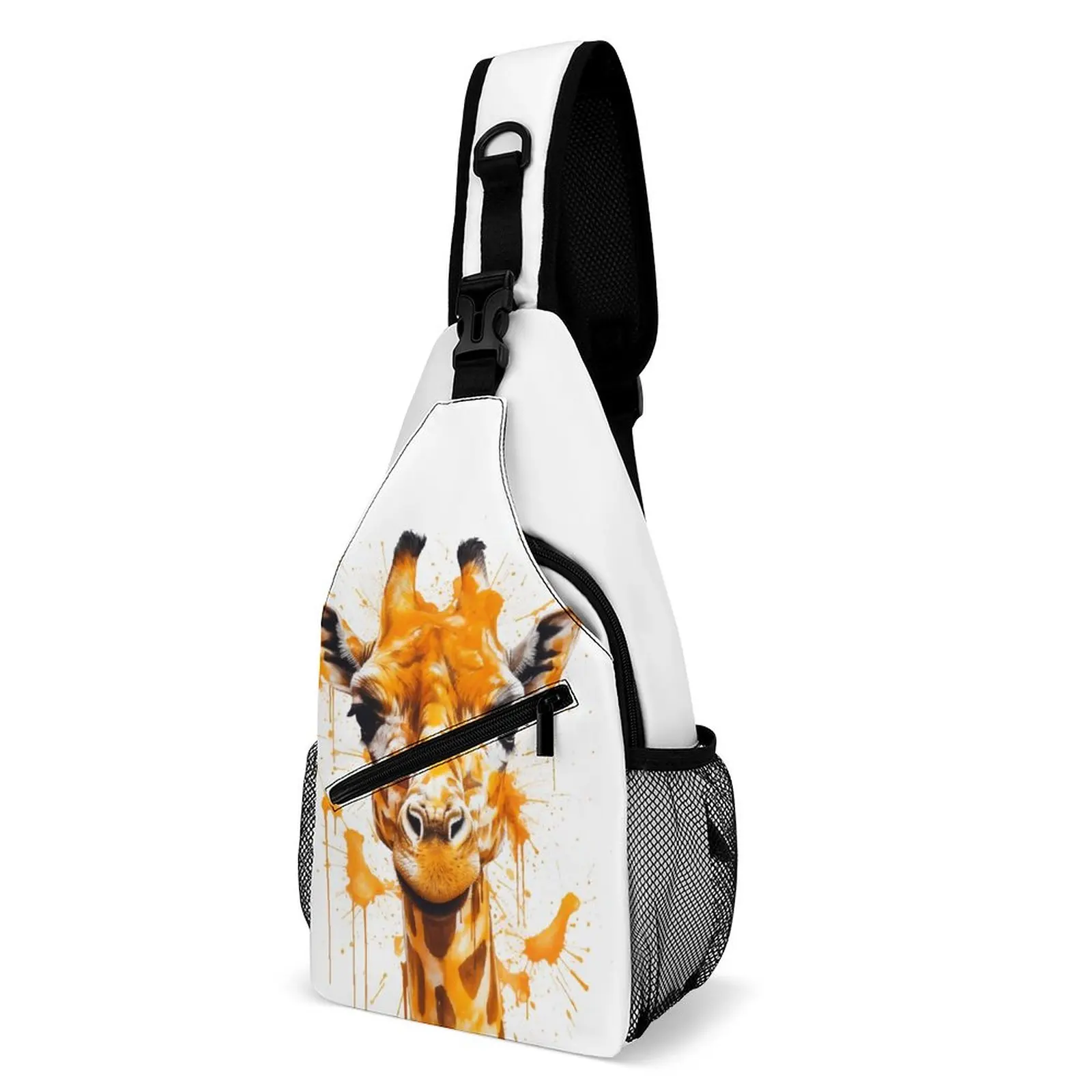 

Мужская спортивная сумка через плечо, с принтом жирафа