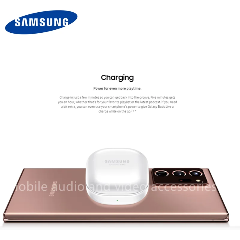 Оригинальные Samsung Galaxy Buds 2/ +/Buds Pro/Buds Live беспроводные bluetooth-наушники с беспроводной