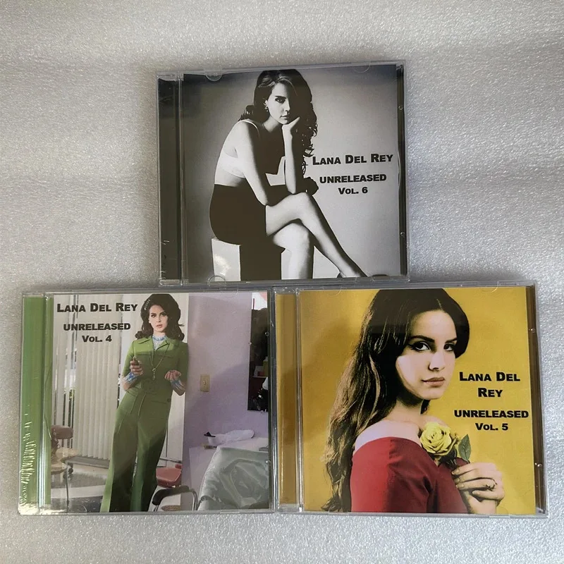 Фото Музыкальный компакт-диск Pop Lana Del Rey Elizabeth Grant Unreleased vol4-6 Альбом Музыкальная запись Косплей Walkman Car Soundtracks Box Collection №1