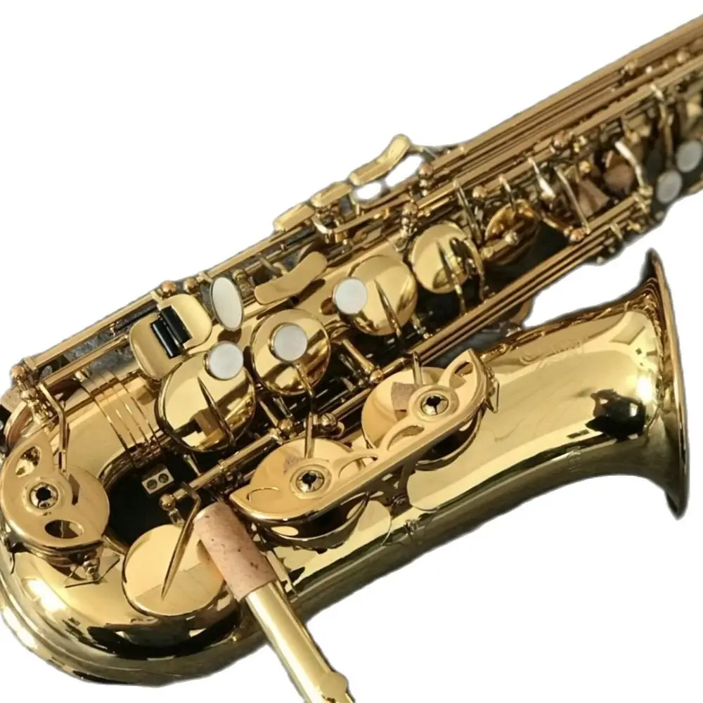 

Германия JK Keilwerth ST110 латунная трубка золотой лак альт Eb Саксофон жемчужные декоративные кнопки профессиональные инструменты саксофон