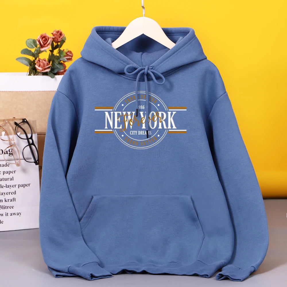 

trend setter 1986 new york city dreams Print Women Hoodies Harajuku Zipper Hoodie Fashion Oversize Hooded Autumn Quality Tops