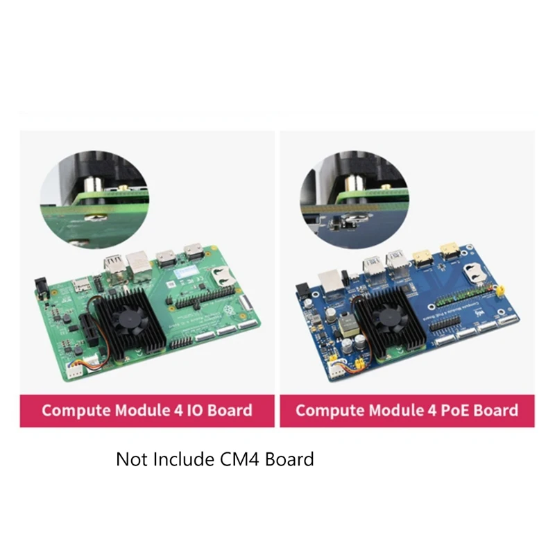 Радиатор для Raspberry Pi CM4 с вентилятором радиатор компьютерный модуль 4 |