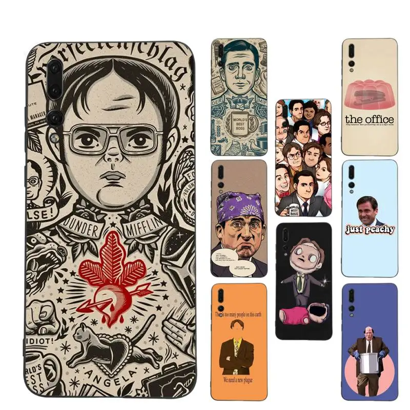 

The office tv show What She Said Phone Case Soft Silicone Case For Huawei p 30lite p30 20pro p40lite P30 Capa