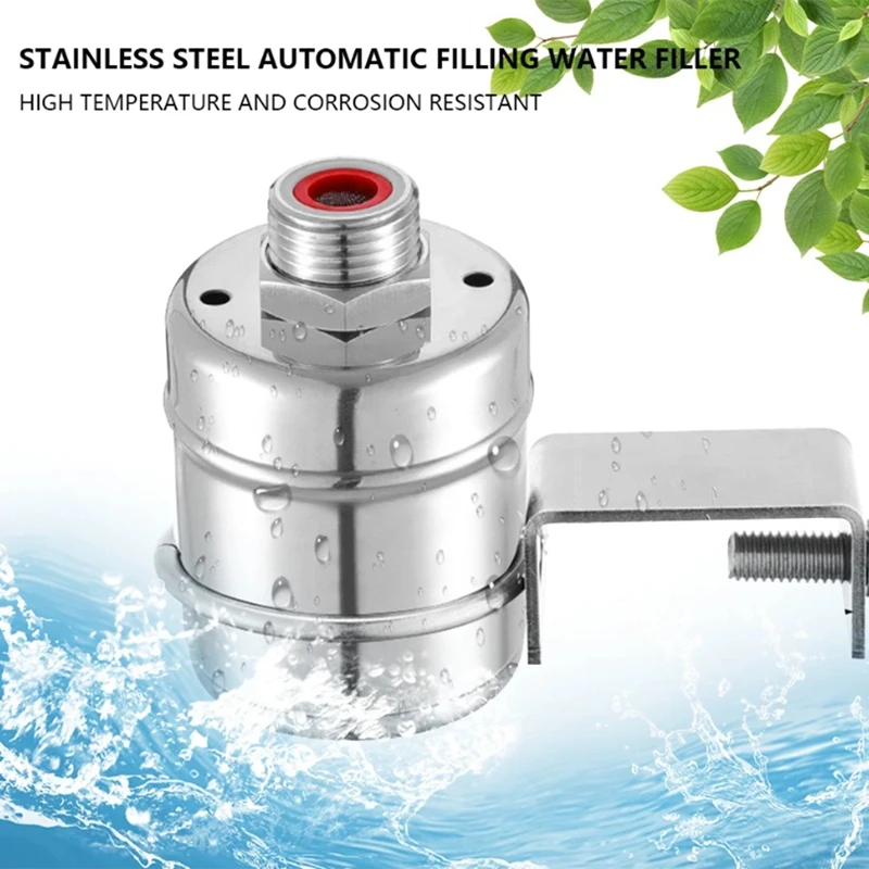 Поплавковый клапан полностью автоматический 1/2-дюймовый заправочный