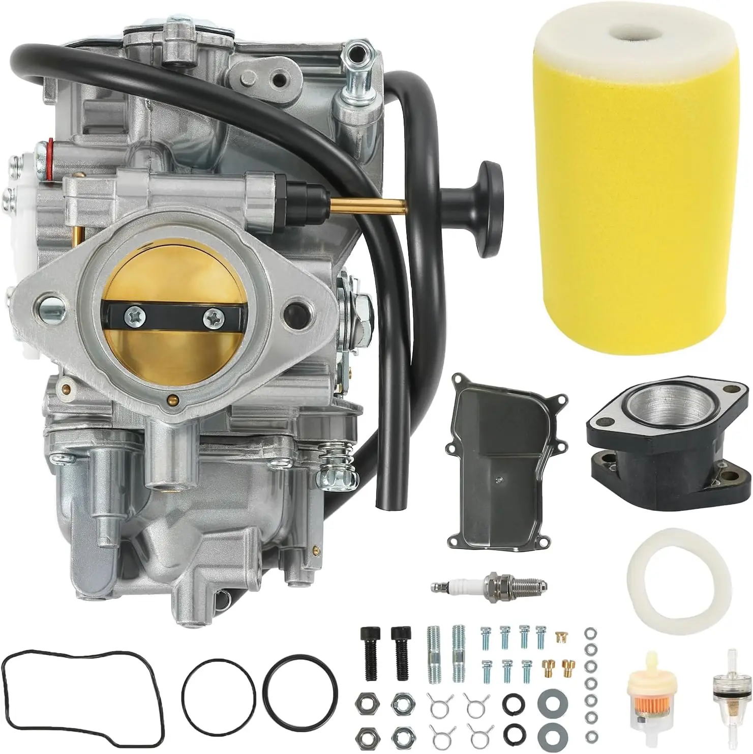 Фото Замена карбюратора для Yamaha YFM350 Moto-4 1987-1990, 1992-1995, Big Bear 350 1987-1998, Kodiak 400 YFM400 1996-1998 №1