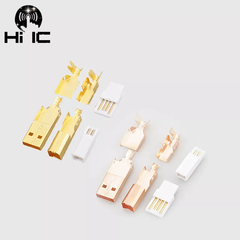 

Gold plated Type A Type B USB A USB B USB2.0 Connector Jack Tail Sockect Connector Port Sockect