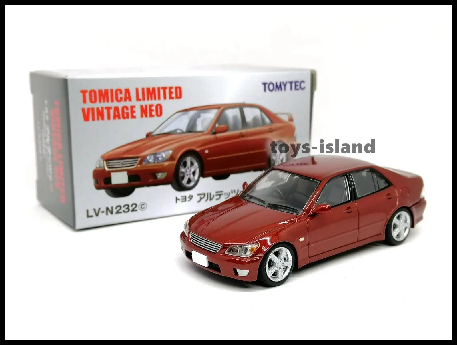 

Tomica Limited Vintage NEO LV-N232c ALTEZZA RS200 Z EDITION 1/64 Tomytec Diecast Model Car Collection Limited Edition Hobby Toys