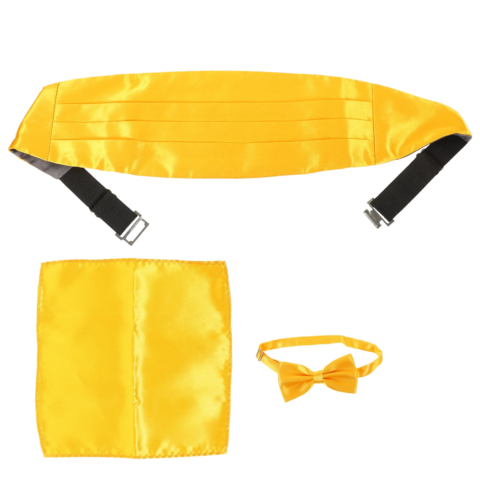 

Supplies Men's Handkerchief Fashion Cummerbund Bow Tie Man Suits Stain Wedding Costume Accessories Mens Dress