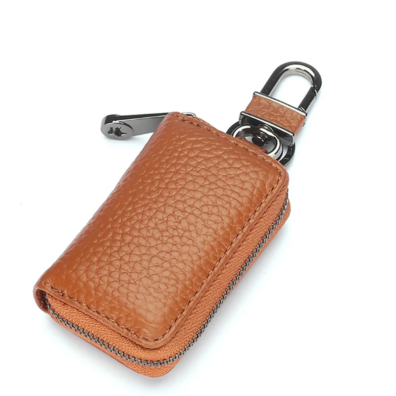 

PU Leather Keychain Car Key Wallets Men Women Key Wallet Holder Keys Organizer Zipper Key Case General Models Key Wallet