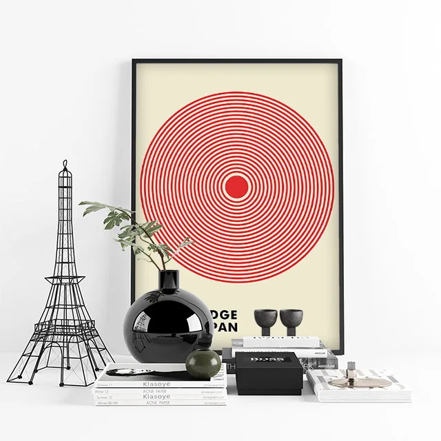 

Абстрактный постер Bao Pavilion