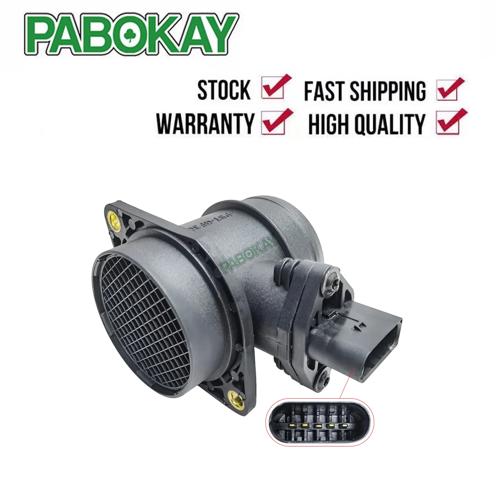 Датчик массового расхода воздуха MAF для VW Bora Caddy Golf Lupo New Beetle Passat Polo Sharan 0280217121 06А 906461