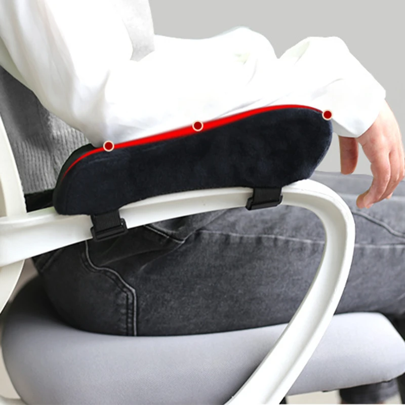 

Подушка-подлокотник для офисного стула, удобная поддерживающая Подушка с пенным наполнителем с эффектом памяти, подушка для дивана, для офиса, дома, игрового кресла
