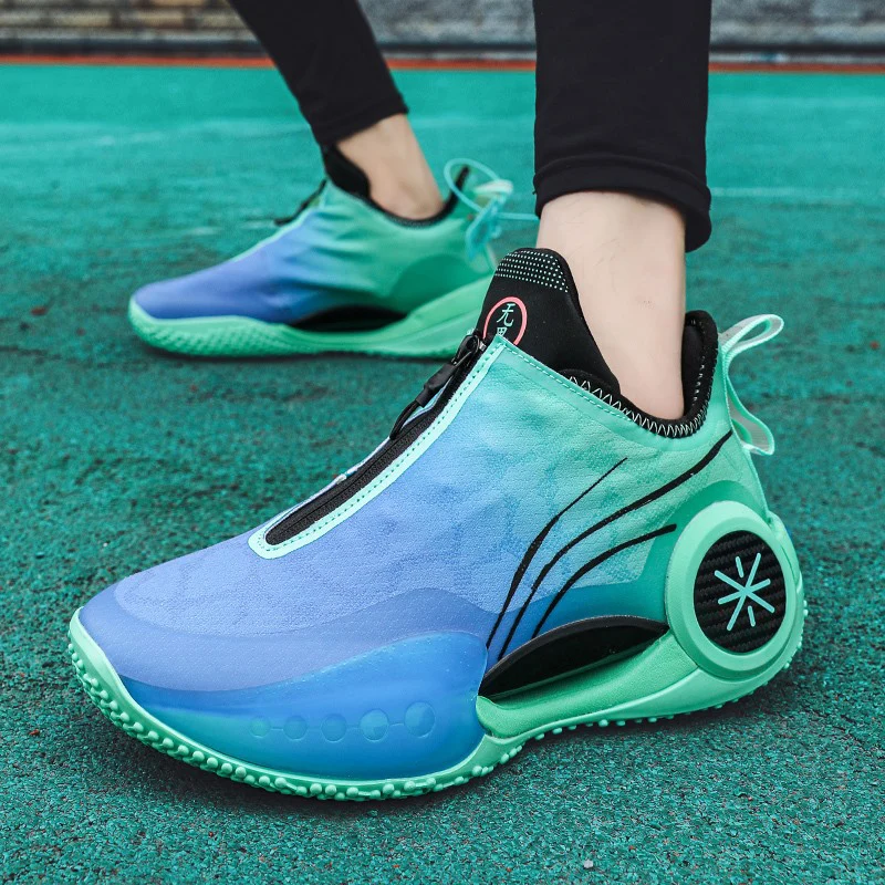 Fashion Cushioning Basketball Shoes Men Sports Shoes High Tops Mens Basketball Sneakers Men Outdoor Men Athletics Sneakers 2022