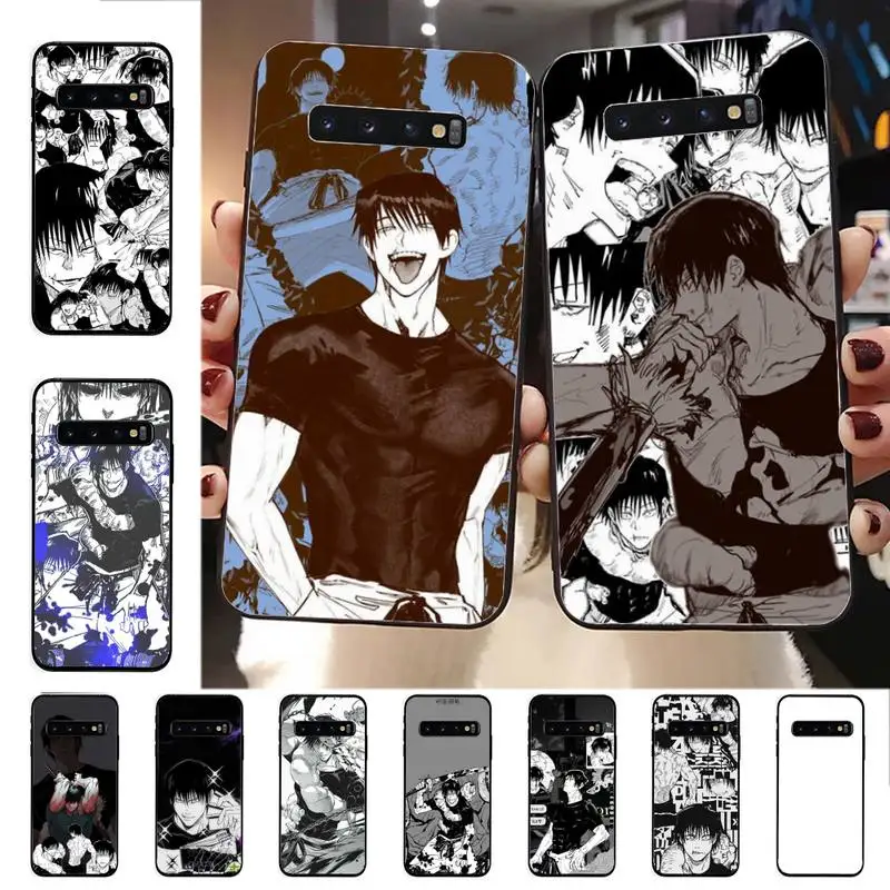 

Toji Fushiguro Jujutsu Kaisen Anime Phone Case for Samsung S20 lite S21 S10 S9 plus for Redmi Note8 9pro for Huawei Y6 cover