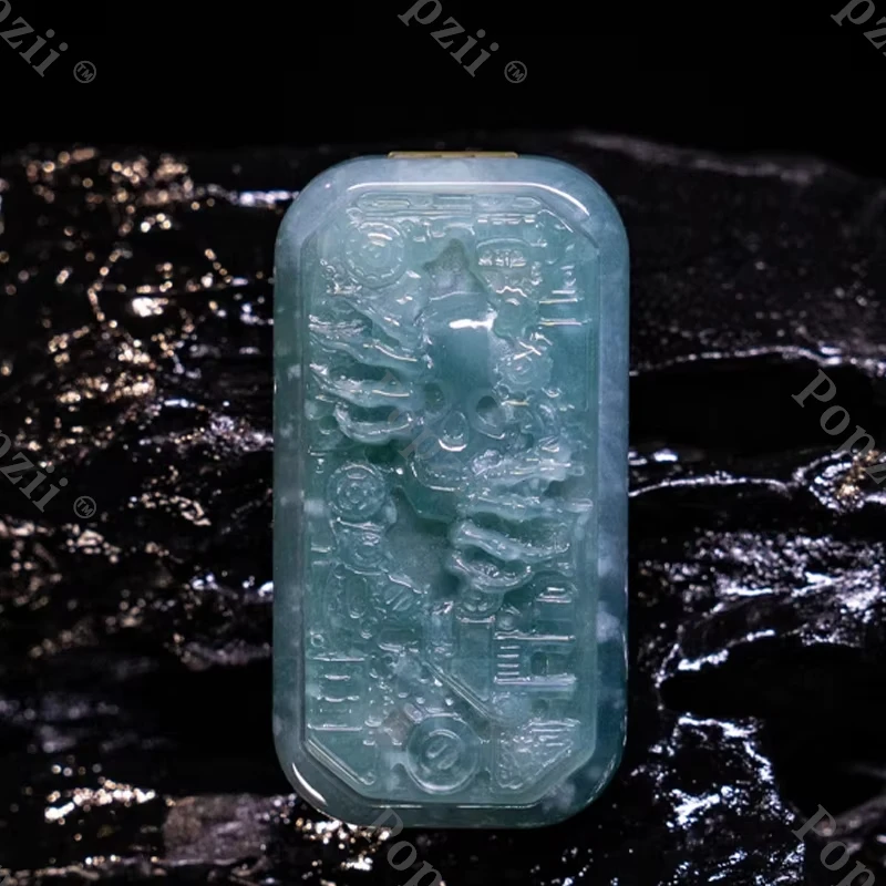 Фото Ejh Jadeite Tiger Rules Push Slider EDC Механический слайдер для взрослых Непоседающая игрушка Офисные гаджеты для снятия стресса Игрушки для тревоги №2