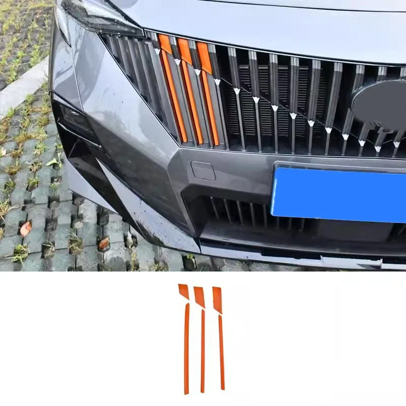 

Модификация передней решетки, противотуманная фара, накладка на рамку для Trumpchi GAC GS3 2024, модификация автомобилей, аксессуары для стайлинга