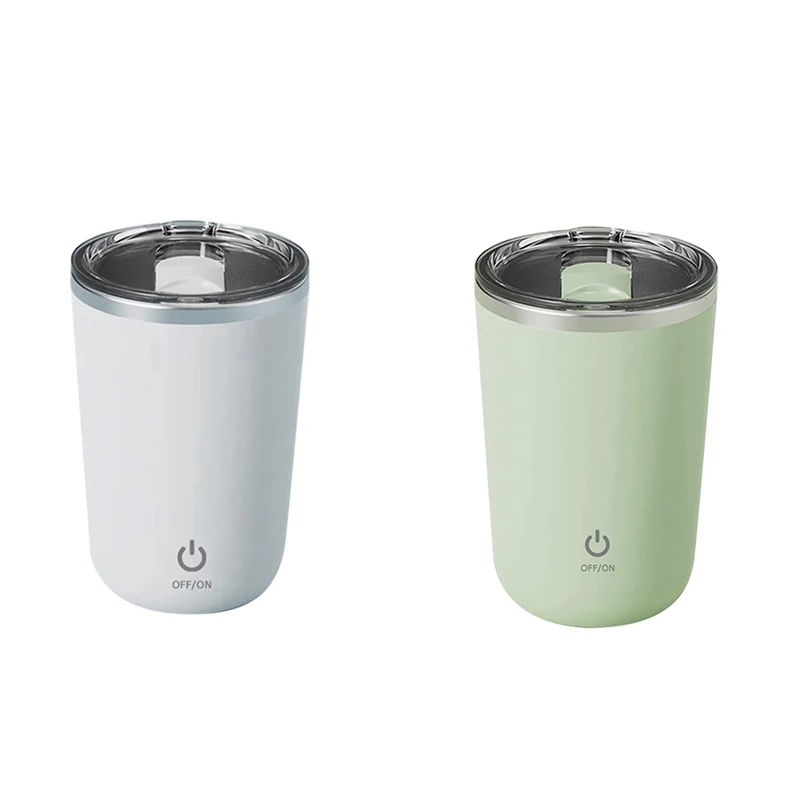 

Self Stirring Mug, Electric Mixing Cup 350ML Magnetic Stirring Cup Rechargeable Auto Magnetic Mug Self Stirring