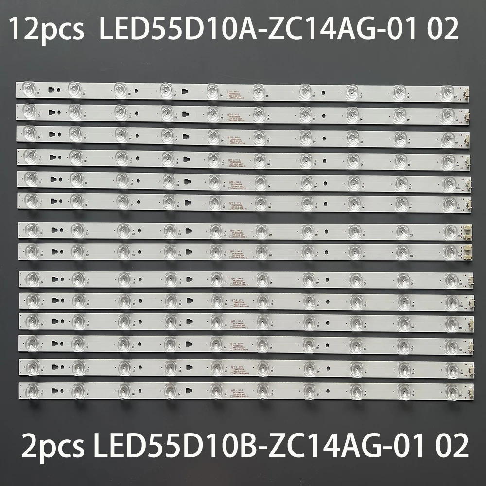 Светодиодная лента для подсветки Haier 55 дюймов, Led 55D10A-zc14ag-01 zc14 LED 55D10B A55U S55U LED 55K36U 35U LC546PU1I01