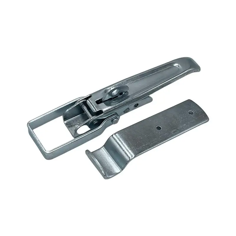 

Pull Latch Latch Release Fasteners Galvanized Steel Strong Spring Loaded Toggle Latch Catch Hasps Clamp Buckle Clip For Case Box