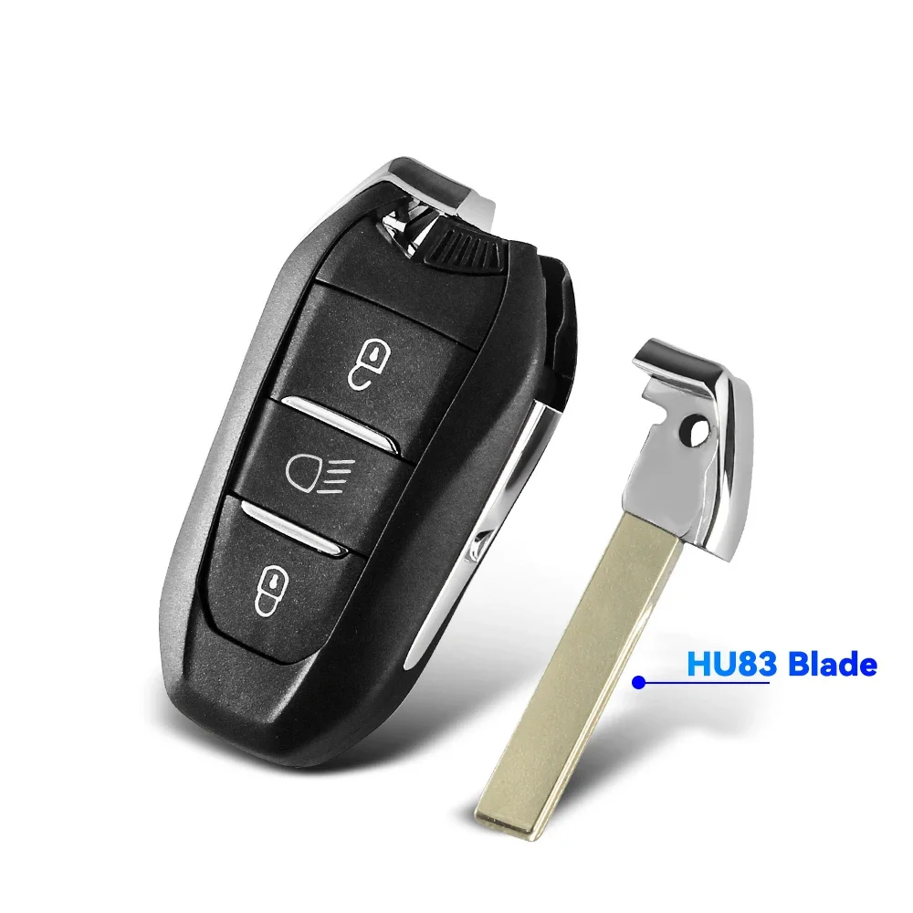 

KEYYOU для Peugeot 308 408 508 2008 3008 4008 5008 для Citroen C4 C5 X7 C4L C6 C3-XR DS4 DS5 DS60 смарт-карта оболочка автомобильного ключа