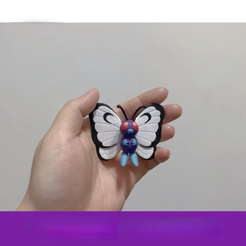 

3 стиля Покемон Caterpie Metapod Butterfree игрушки хобби аниме экшн-фигурки модели куклы игрушки подарок для детей Рождественский подарок