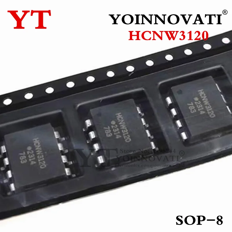 10Pcs HCNW3120 HCNW-3120 3120 SOP8 IC лучшее качество