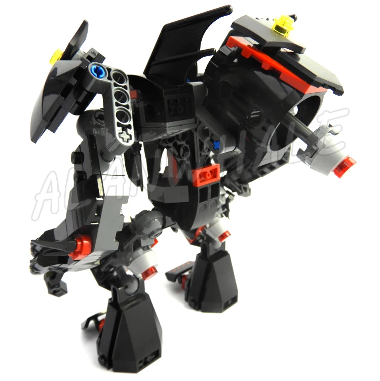 419шт Super Fighter BatMech против. Вращающееся пильное полотно Poison Ivy Mech 11234 строительные