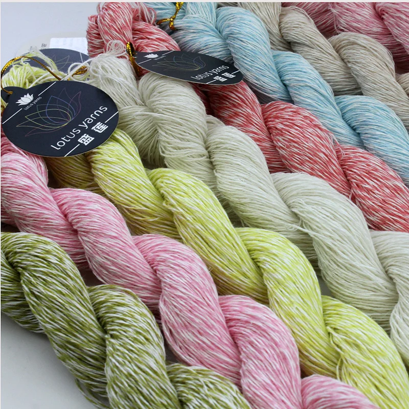 

50g Hank Linen Cashmere Yarn Lace Weight Hand Knitting Crochet DIY for Fashion Garments Baby Clothes Soft And Cool