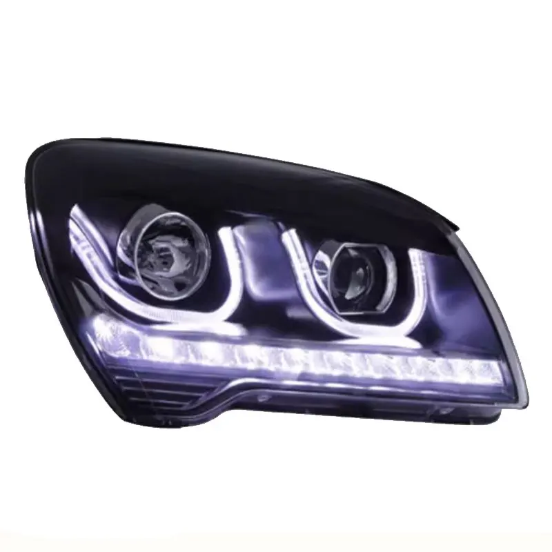 Стайлинг автомобиля для KIA Sportage светодиодные фары 2006-2013 DRL указатель поворота