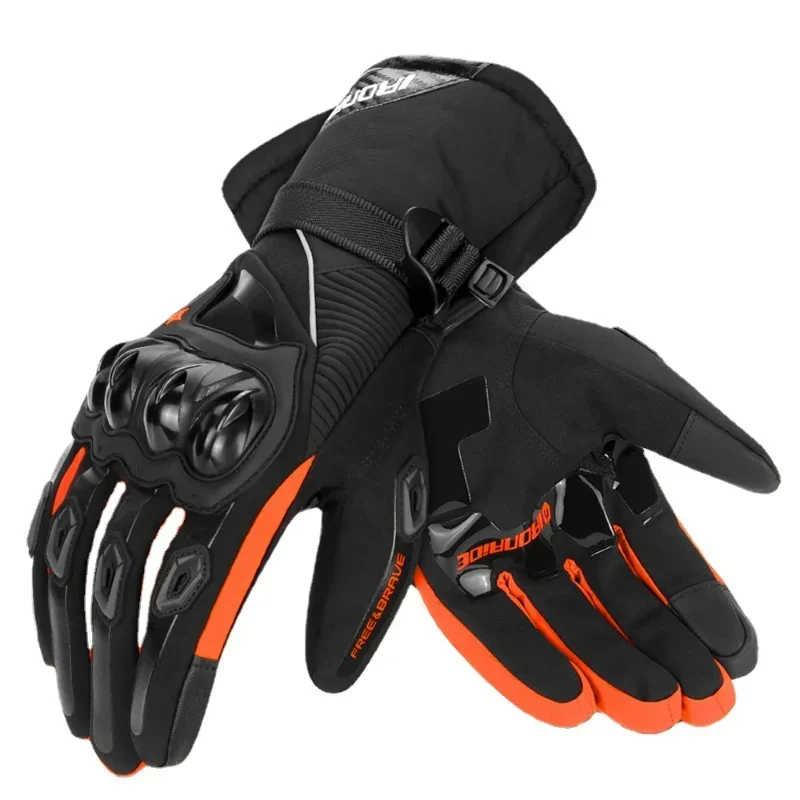 Мотоциклетные водонепроницаемые перчатки для сенсорного экрана ветрозащитные