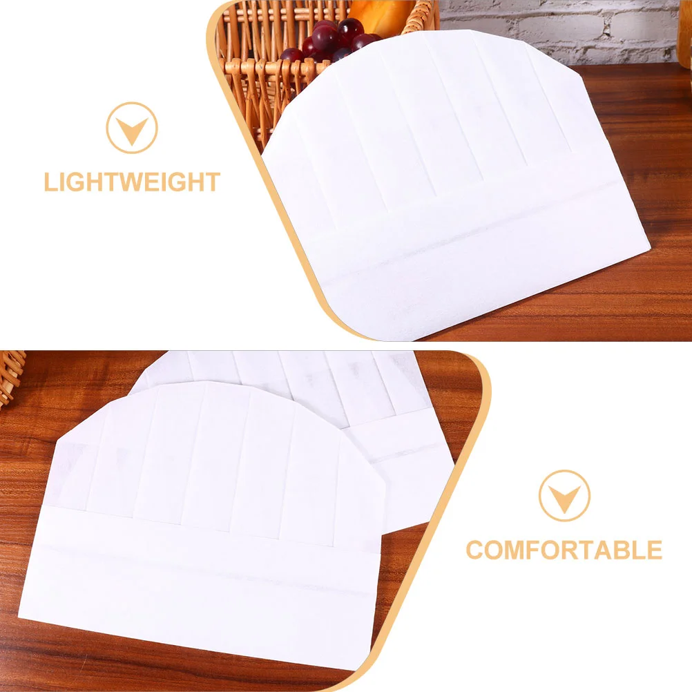 12 шт. шляпа шеф-повара для детей кухонная работа кулинария пекаря косплей простой